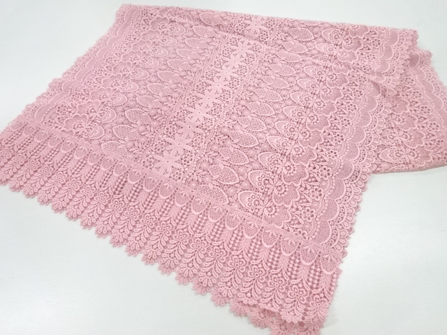 レース花模様ショール